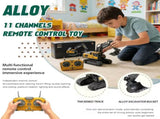 2.4G Remote Control Excavator Alloy Excavator Model Engineering Car Remote Control Car Boy Girl V1106-HEWJ-001
