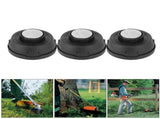 3Pcs/Box Universal Lawn Mower Trimmer Head with Trimmer Line Replacement Garden AccessoryH14 Silver V1294-YM0901-3111200151311