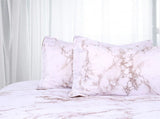 Bianco Marble Copper Luxe Quilt / Doona / Duvet Cover set V745-AQ08098S3