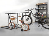 Bike Rack, Fits Tire Width 3 Inch/76.2 mm, Carbon Steel Double-Sided Grid Bike Rack Stand, V952-JYZXCTFJHSHJKX23S001V0