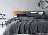 Laconia 400GSM Premium Australian Pure Wool Blanket Grey Double V442-HIN-BLANKET-LACONIAWOOL-GREY-DS