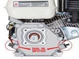 Baumr-AG 7HP Petrol Stationary Engine OHV 4-Stroke Horizontal Shaft Replacement Motor V219-ENGPTLBMRC21R