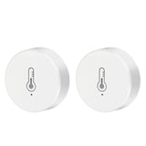 2Pcs Smart Temperature Humidity Detector Sensor For Tuya For Zigbee Thermometer V1189-LWWAL-20260327-04162