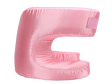 Face Pillow Silk Fabric Memory Foam Soft Cushioning Ergonomic Beauty Pillow for Back Sleep Roseate V1294-YM0901-3117240292713