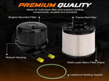 FD-4615 6.7 Powerstroke Fuel Filter for 2011-2016 Ford F250 F350 F450 F550 Super Duty Truck 5 Micron V1258-DP02-C-842