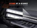 Drill Bit Cabinet, Three-Drawer Drill Bit Organizer Cabinet for 1/16" to 1/2", Steel Drill V952-ZTFPGJXZTSCT6N0G8V0