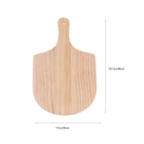 Wood Pizza Tray in Khaki with Smooth Grain , Perfect for Home and Hotel Serving, 1 Pc V1366-AZ2-W-20670