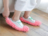 10Pcs Mop Slippers for Floor Cleaning Removable Mop Head Shoes Cover Microfiber Mops Shoes Dust Hair V1294-YM0715-10326938