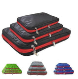 3pcs Travel Luggage Packing Cubes Organizers & Storage Bag Set V1263-JX-4352