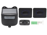 Wireless Driveway Alarm Door Chimes Solar Driveway Alarm Infrared Sensor Doorbell Indoor Home V1294-YM0901-3114230088311