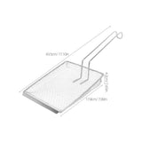 Metal French Fry Scoop Stainless Steel Strainer Spoon for Home Frying Use V1370-AZ4-14755