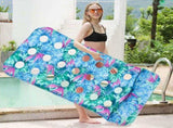 Inflatable Pool Float Bed Thickened PVC Outdoor Lounger with Cooling Vents for Pool Beach Lake V1192-AZ-W-25436