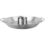 Stainless Steel Turkey Roaster Pan with Handles for Outdoor BBQ Picnic and Home Grilling Silver 35 x V1189-LC-HW-00393