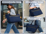 Travel Bag - Women's Travel Bag - Sports & Fitness Bag - Yoga Bag - Sports Bag - Carry-On Luggage V1265-260-DARK-BLUE1