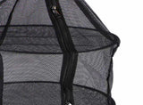 Drying Rack 3 Layers Folding Fish Mesh Foldable Hanging Drying Fish Net for Fish Fruit Vegetables V1294-YM0901-3117240229411