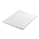 Giselle Bedding Memory Foam Mattress Topper Ventilated Cool Gel 8cm Queen MATTRESS-TOP-VH-GEL-8-Q