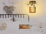 LED Mason Jar Wall Lights Indoor Outdoor Patio Vase Hanging Lights Home Wall Decorations V1294-YM0626-230221HR03-1