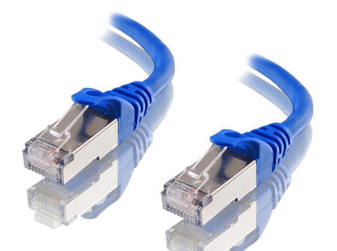 ASTROTEK CAT6A Shielded Ethernet Cable 20m Blue Color 10GbE RJ45 Network LAN Patch Lead S/FTP LSZH V177-L-CBAT-CAT6ABLU20M