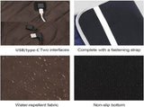 Heat Cushion, Heated Seat Cushion, Car Seat Heater, Portable Heated Seat Cushion, Breathable Support V1189-LC-DG-00287
