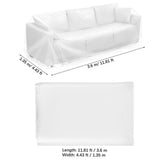 Large Transparent Sofa Protector Cover Plastic Furniture Storage Bag for Moving V1370-AZ4-20945