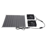 Solar Exhaust Fan High Efficiency Monocrystalline Solar Panel IP65 Waterproof 3000RPM Dual Solar V1294-YM0901-3114240035811