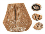Woven Chandelier Shade Rattan Lampshade for Home Table Lamp Bedside Manual Paper Rope V1370-AZ4-11713