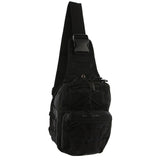 Pierre Cardin Cross Body Tactical Sling Bag Rucksack Army Style in Black V563-PC3857-BLACK