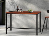 Artiss Alex Bar Table 100CM Rectangular LC-BAR-TAB-ALEX-WAL