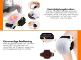 Deluqse Knee Massager - Infrared - Vibration Massage - Cordless - Thermal Massage - Pain Relief V1188-MS-313-0137