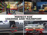 T-REX 500KG Hydraulic Scissor Lift Platform Trolley, Heavy-Duty, for Material Handling V219-VHWLFCTRH5SA