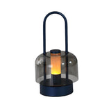 Dark Blue Portable Rechargeable LED Lantern - Touch Control, Adjustable Brightness, USB Charging V888-ELOSUNG13986