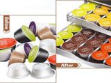 CARLA HOME K-Cup Coffee Pod Drawer for 72 Coffee Pods Storage for Home Kitchen Counter Organizer LSB-36263