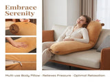 Cartoon Plush Body Pillow Side-Sleeper Pillow Pregnancy Pillow Cute Room Decor 90cm V1107-115-94375