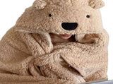 Winter Throw Blanket Cloak With Hood Thick Soft Plush Warm Wearable Blanket for Children and Adults V1294-YM0626-3117220297612