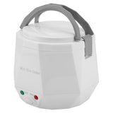 12V 100W 1.3 L Electric Portable Multifunctional Rice Cooker Food Steamer for Car White V1294-YM0901-JY12965-01