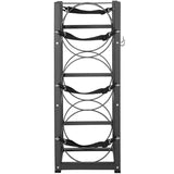 Refrigerant Tank Rack, with 3 x 30lbs Bottle Tanks, Cylinder Tank Rack 12.79x12.99x33.07 in, V952-QPCFJ305MM28PV5A6V0