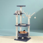 i.Pet Cat Tree 110cm Tower Scratching Post Scratcher Wood Condo House Bed Toys PET-CAT-FL025-GR