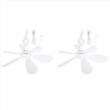 2X Silent 6 Leaves USB Powered Ceiling Canopy Fan Fan for Camping Bed Dormitory Tent,2x usb V1370-AZ4-10376
