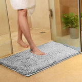 Soft Shag Bath Mat Kitchen Rug Door Mats Doormats Non-Slip Strip Absorbent Doormat Bath Shower Mat V1188-MS-227-1187