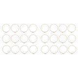 NEW 24 Pieces 7 Inch Wooden Embroidery Hoops Bulk Bamboo Circle Hoop Round Ring for Art Craft Handy V1366-AZ2-W-21715