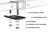 Motorcycle Motorbike Carrier Rack Towbar Arm Rack Dirt Bike Ramp Brake Lights V379-MOTORCRP604007