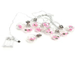 Light String 100LEDs Copper Wire Light String Artificial Rose E27 Bulb Children's Room Bedroom V1294-YM0714-3119210169011