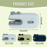 Mini Bag Sealer, 4 in 1 Bag Cutter and Sealer, USB Rechargeable, Portable, Blue V1258-DP02-C-2507