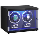 Watch Winder, Dual Watch Winder for Men's and Women's Automatic Watch, with 2 Super Quiet Japanese V952-SBZDSLH2Z0001PWIXV3