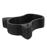 Black Wooden Serving Tray - Fruit Plate for Kitchen, Dining, and Living Room Decor V1192-AZ-W-20696