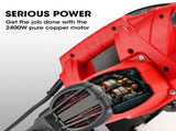 Baumr-AG 2400W 355mm 14" Metal Cut Off Cold Saw, Premium Low Spark Ceramic Alloy Tooth Blade, V219-SAWMCTBM3CSA