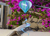 3Pcs Outdoor Hanging Decor Hot Air Balloon Pink Spiral Design for Parties V1370-AZ4-14194