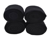 4Pcs Horse Leg Warp Self Adhesive Breathable Wear Resistant Animal Leg Bandage for Cows Horses Black V1294-YM0523-3111220079311