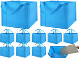 10 Pack Heavy Duty Reusable Grocery Bags with Reinforced Bottom, Large Capacity Shopping Totes for V1107-CS-STGWDL