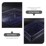 Clear Plant Pot Lid 1-Pack for Home Gardeners, Helps Retain Moisture and Protects Plants V1370-AZ4-14583